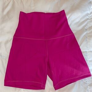 Vibrant Fuchsia Bike Shorts for Women